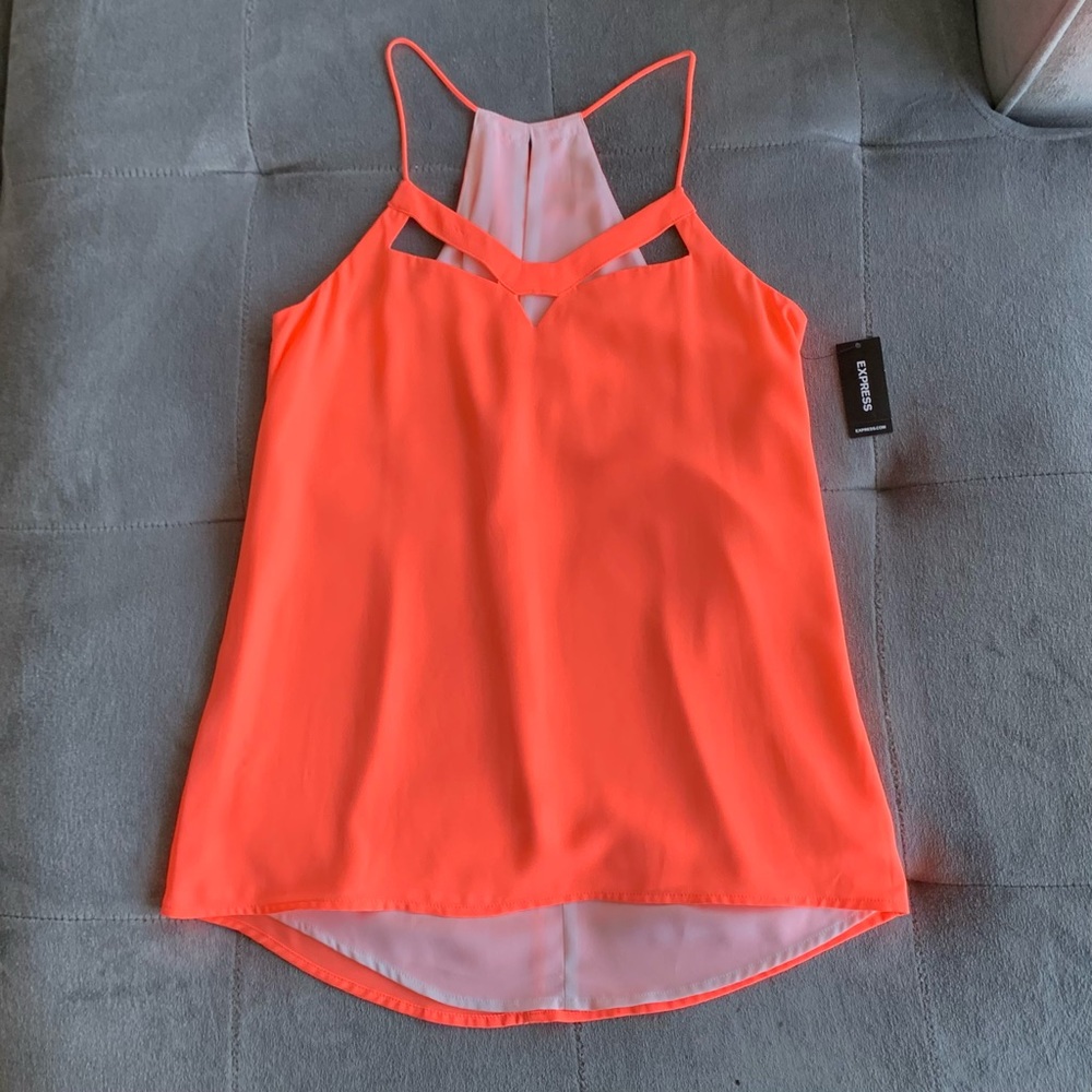 NWT EXPRESS Barcelona Cut Out Cami